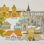 1063 8041 Färglitografi